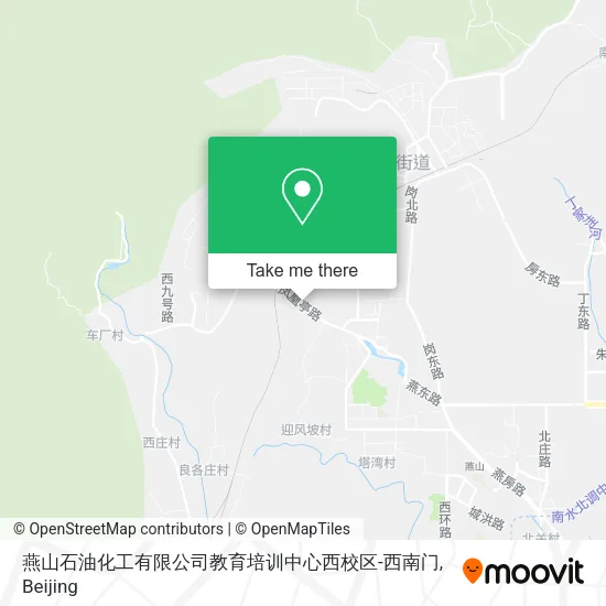 燕山石油化工有限公司教育培训中心西校区-西南门 map
