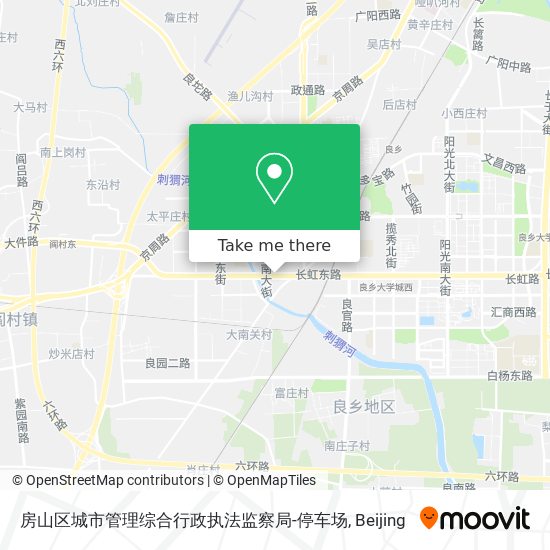 房山区城市管理综合行政执法监察局-停车场 map
