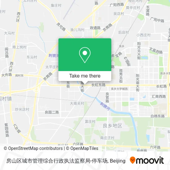 房山区城市管理综合行政执法监察局-停车场 map