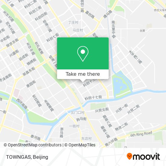 TOWNGAS map