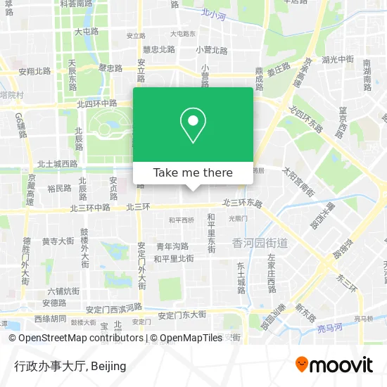 行政办事大厅 map