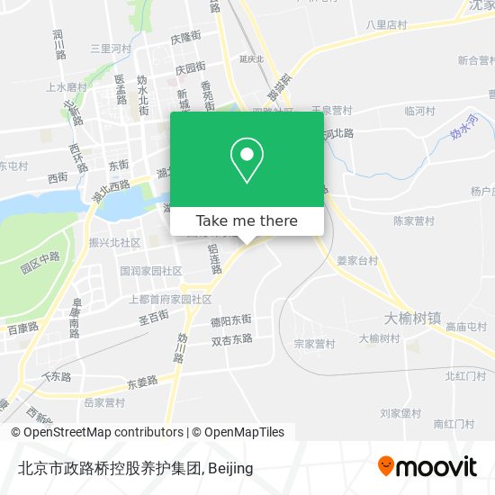 北京市政路桥控股养护集团 map