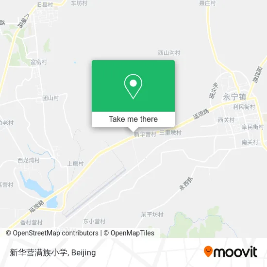 新华营满族小学 map
