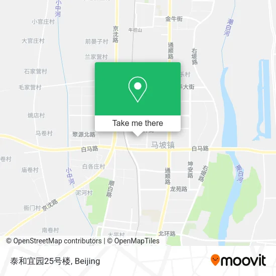 泰和宜园25号楼 map