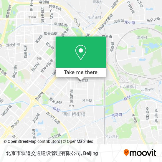 北京市轨道交通建设管理有限公司 map