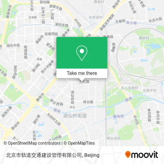 北京市轨道交通建设管理有限公司 map