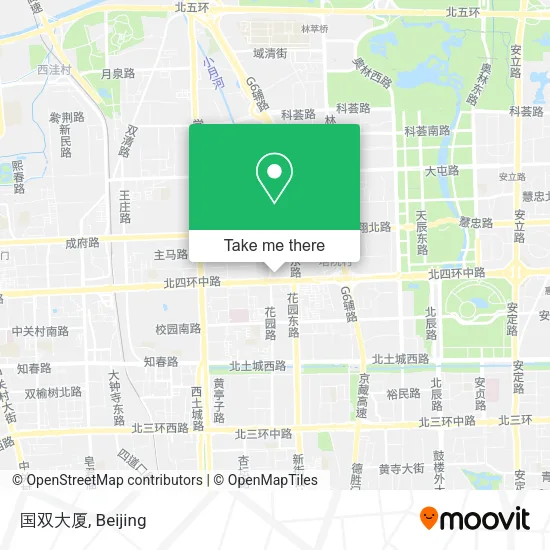 国双大厦 map