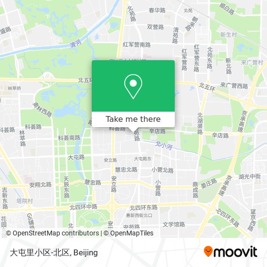 大屯里小区-北区 map