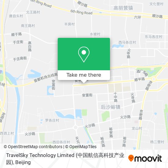 TravelSky Technology Limited (中国航信高科技产业园) map
