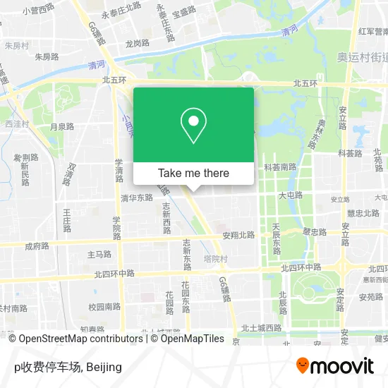 p收费停车场 map