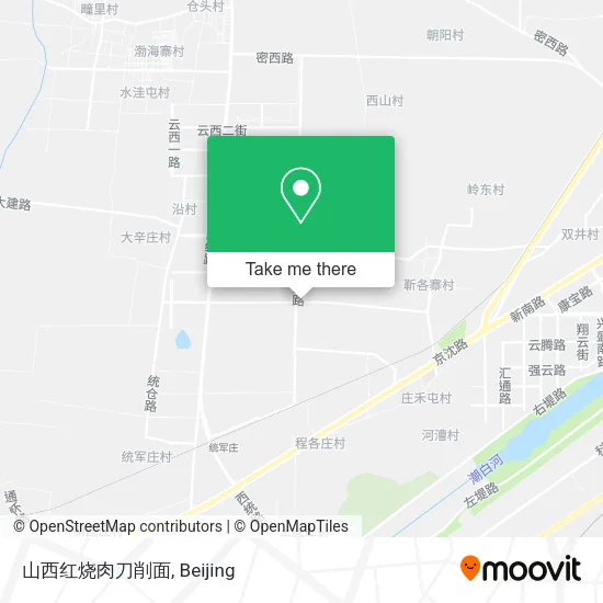 山西红烧肉刀削面 map
