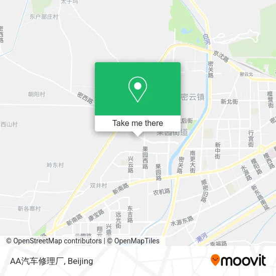 AA汽车修理厂 map