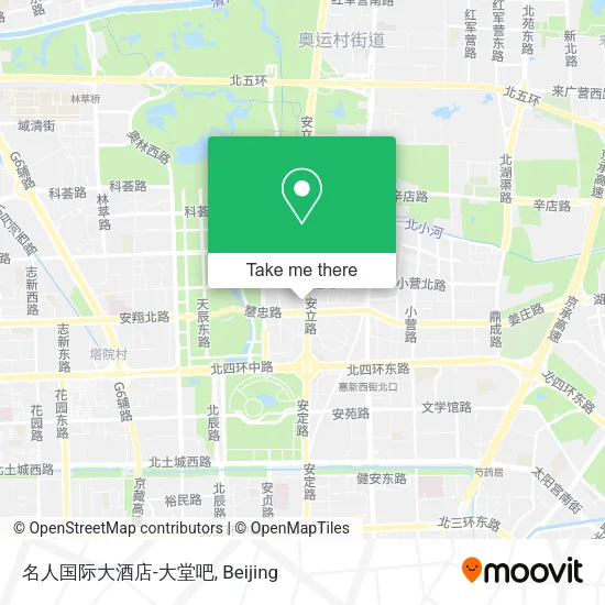 名人国际大酒店-大堂吧 map