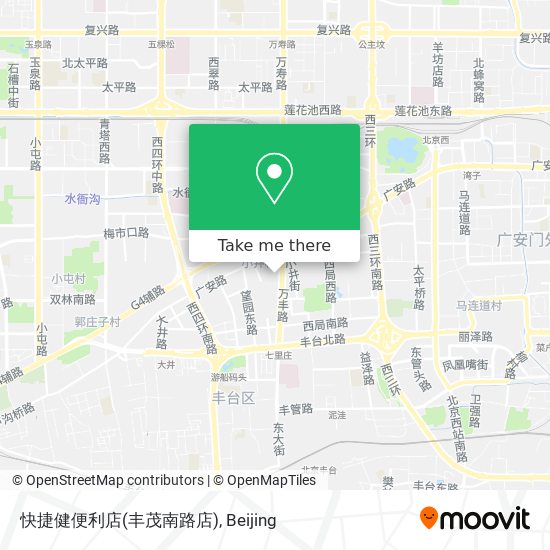 快捷健便利店(丰茂南路店) map