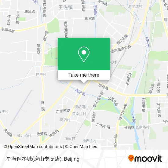 星海钢琴城(房山专卖店) map