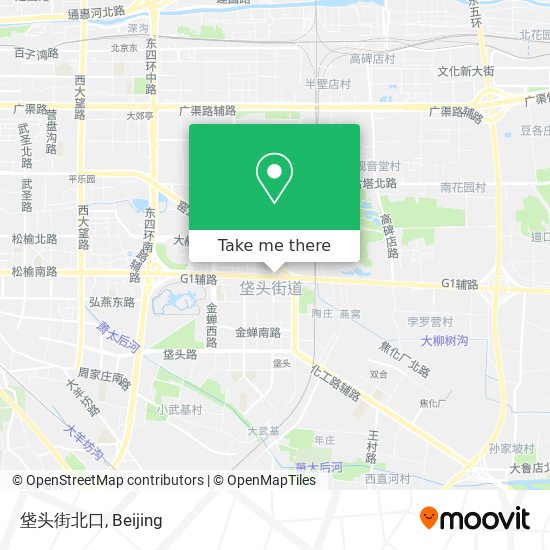 垡头街北口 map