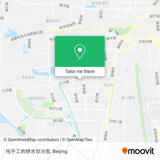 纯手工肉饼水饺冷面 map