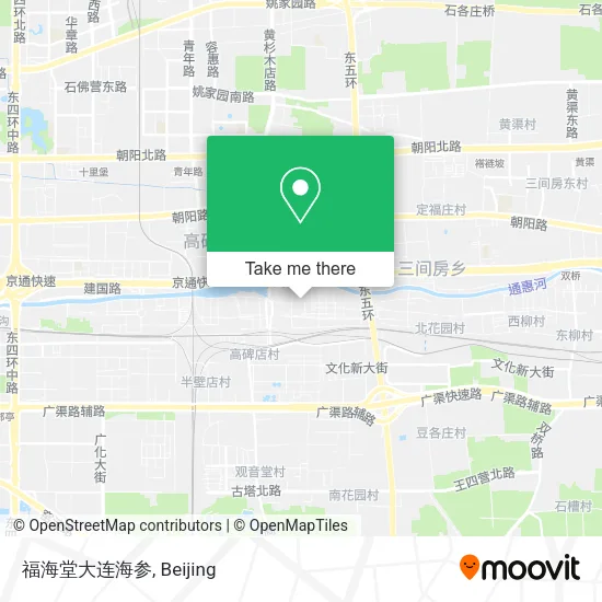 福海堂大连海参 map