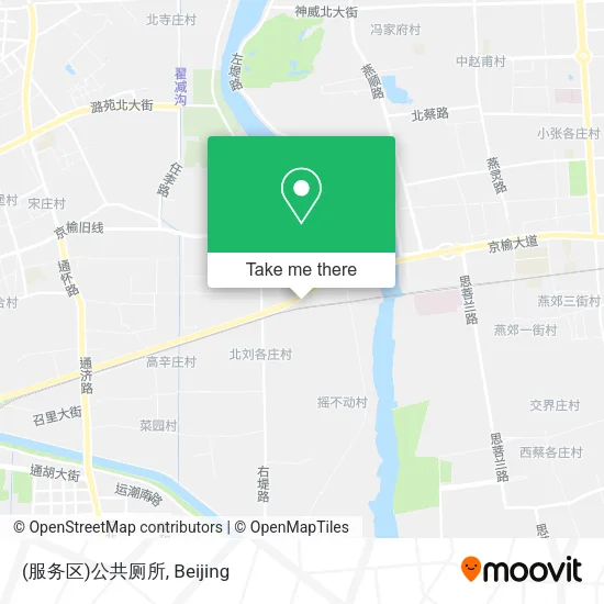 (服务区)公共厕所 map