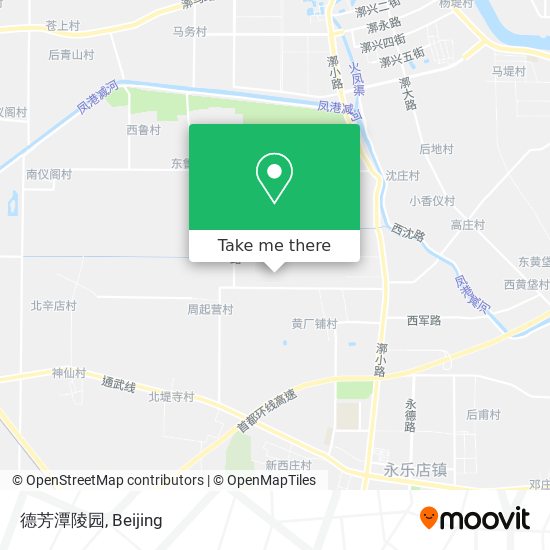 德芳潭陵园 map