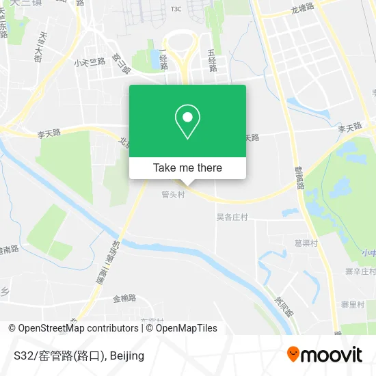 S32/窑管路(路口) map