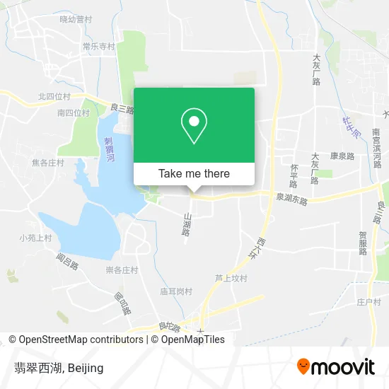 翡翠西湖 map
