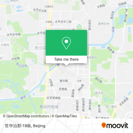 世华泊郡-18栋 map