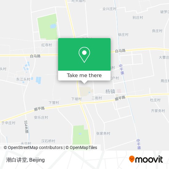 潮白讲堂 map