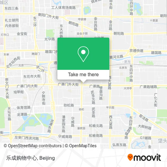 乐成购物中心 map