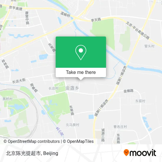 北京陈光提超市 map