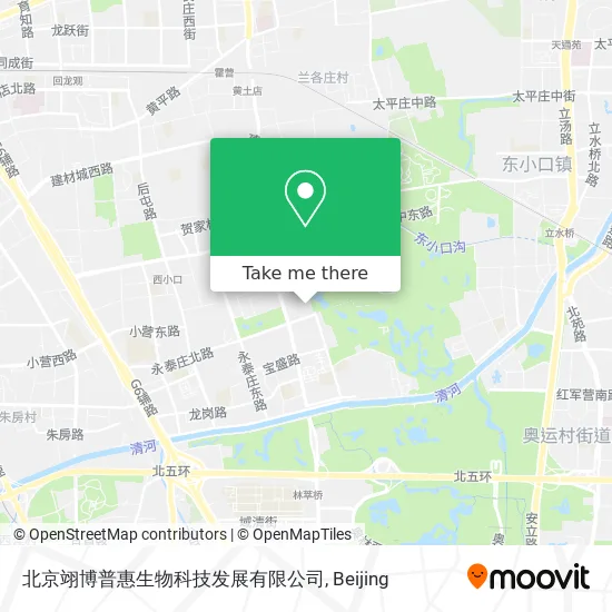 北京翊博普惠生物科技发展有限公司 map