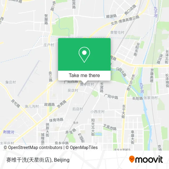 赛维干洗(天星街店) map