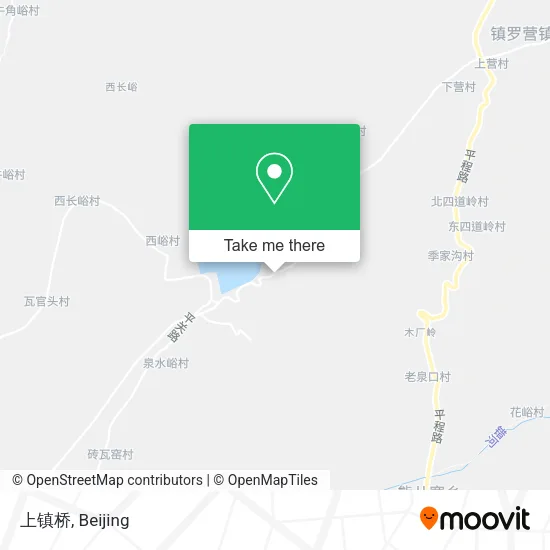 上镇桥 map