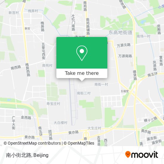 南小街北路 map