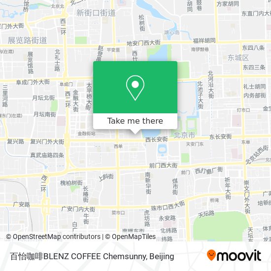 百怡咖啡BLENZ COFFEE Chemsunny map