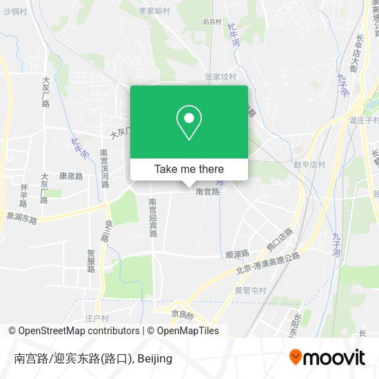 南宫路/迎宾东路(路口) map