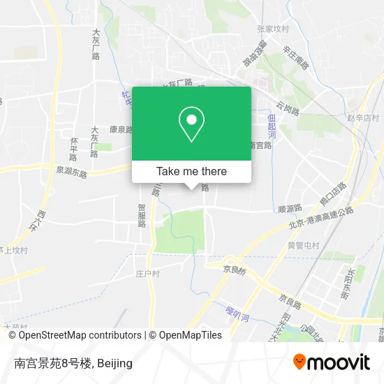 南宫景苑8号楼 map