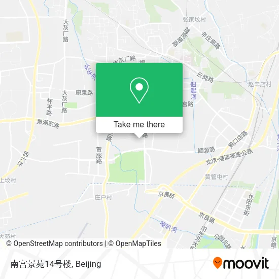 南宫景苑14号楼 map