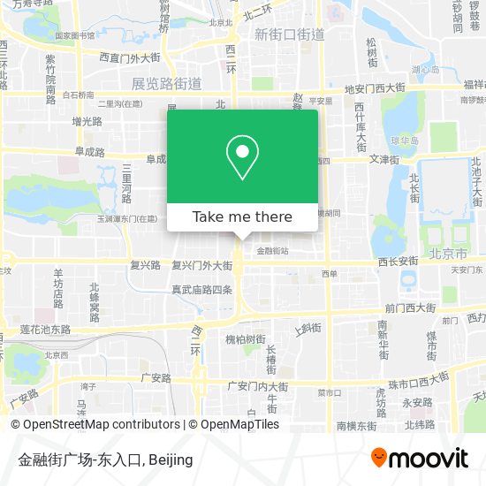 金融街广场-东入口 map