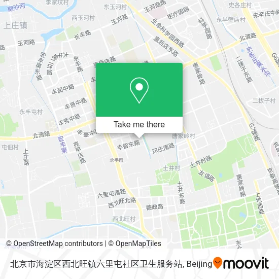 北京市海淀区西北旺镇六里屯社区卫生服务站 map