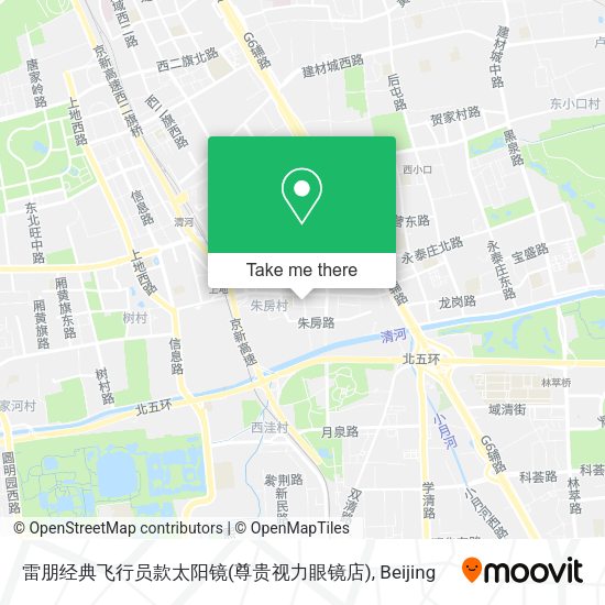 雷朋经典飞行员款太阳镜(尊贵视力眼镜店) map
