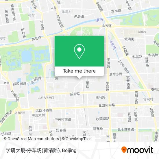 学研大厦-停车场(荷清路) map