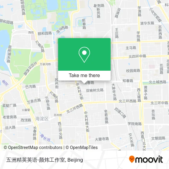 五洲精英英语-颜炜工作室 map