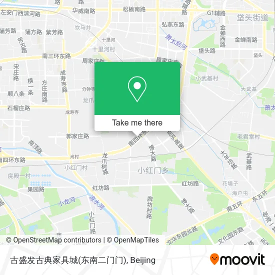 古盛发古典家具城(东南二门门) map