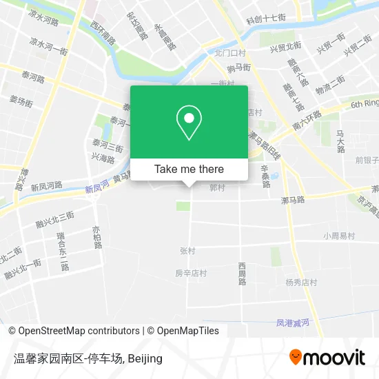 温馨家园南区-停车场 map