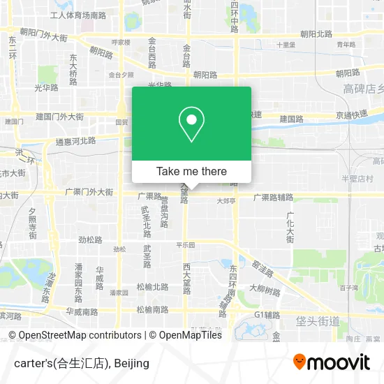 carter's(合生汇店) map