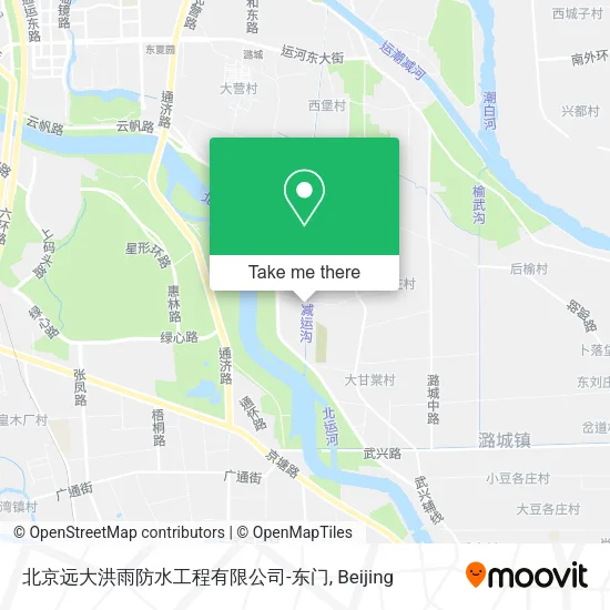 北京远大洪雨防水工程有限公司-东门 map