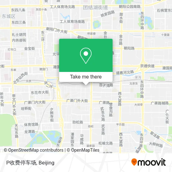 P收费停车场 map