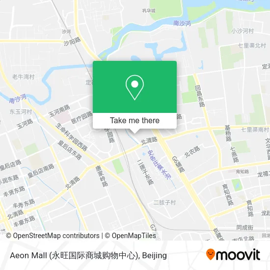 Aeon Mall (永旺国际商城购物中心) map