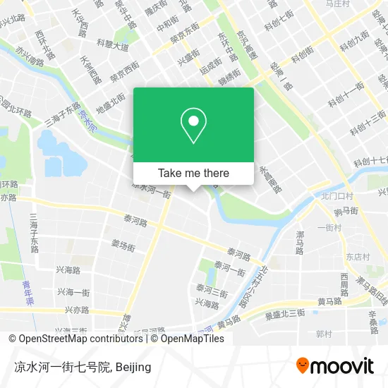 凉水河一街七号院 map